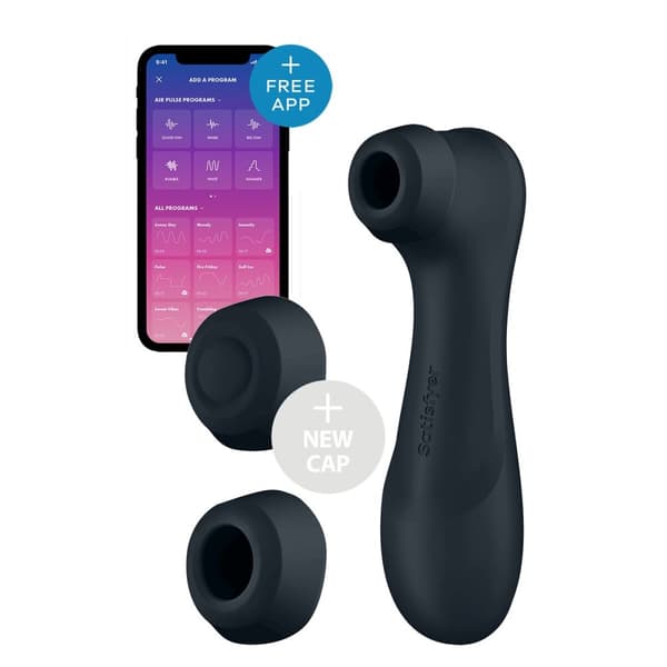 Sugstimulator för klitoris Satisfyer Pro 2 Generation 3 Svart