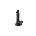 Miniatyrbild 1 av 4: Realistisk dildo VSCNOVELTY Svart 18 cm