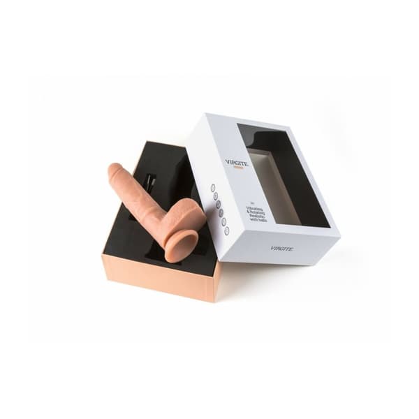 Realistisk vibrator Virgite 19 cm