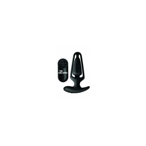 Anal vibrator XR Svart Silikon