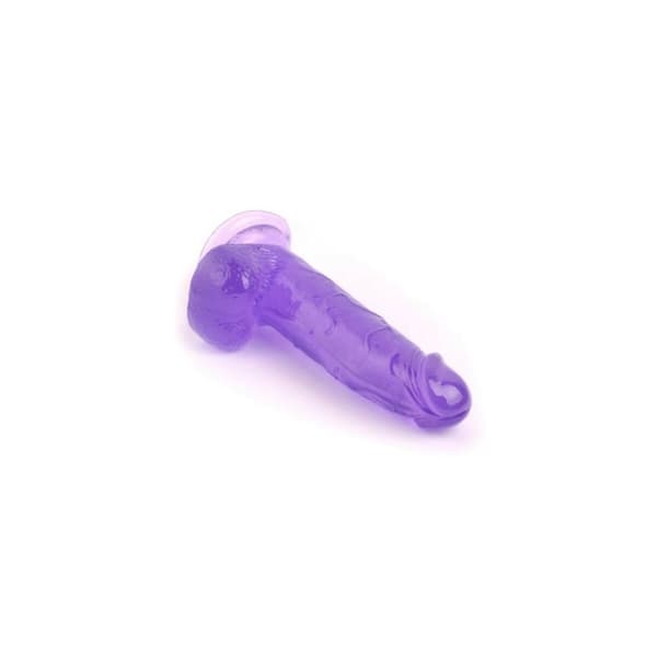 Realistisk dildo VSCNOVELTY TPE Purpur