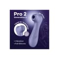 Miniatyrbild 4 av 8: Sugstimulator för klitoris Satisfyer Pro 2 Generation 3 Purpur