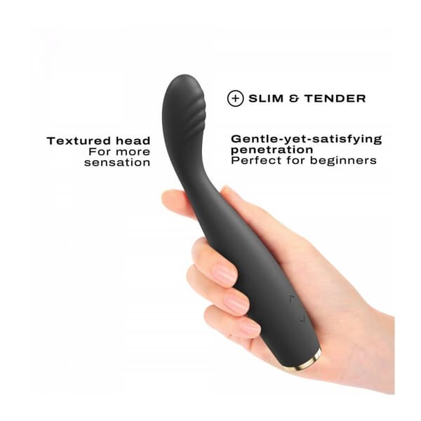 Klassisk vibrator Dorcel Svart