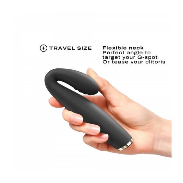Klassisk vibrator Dorcel Svart