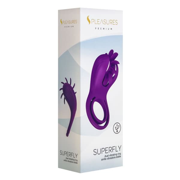 Vibrerande Penisring S Pleasures Lila