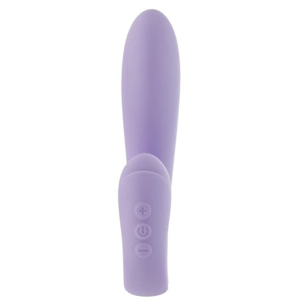 Dubbelvibrator Dual Stimulation Vibe S Pleasures Lavendel