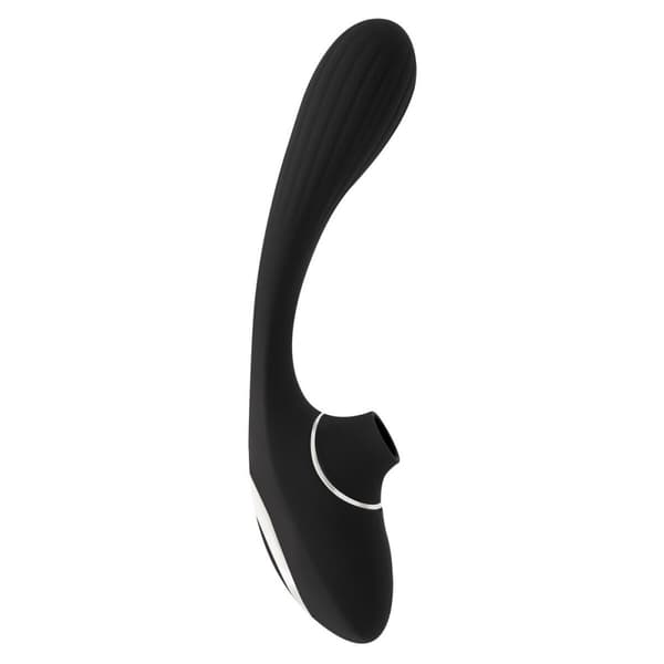 Sugstimulator för klitoris S Pleasures Svart