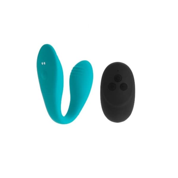 Dubbelvibrator Dual Stimulation Vibe S Pleasures Turkos