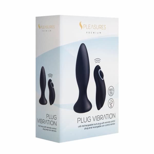 Analplugg S Pleasures Svart