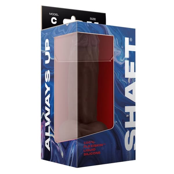 Realistinen dildo Shaft Silikoni Ø 4 cm (13,2 cm)