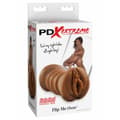 Miniatyrbillede 2 af 4: Realistisk Dildo Pipedream Brun