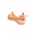 Miniatyrbillede 4 af 4: Realistisk Dildo Real Body TPE Ø 4 cm (19 cm)