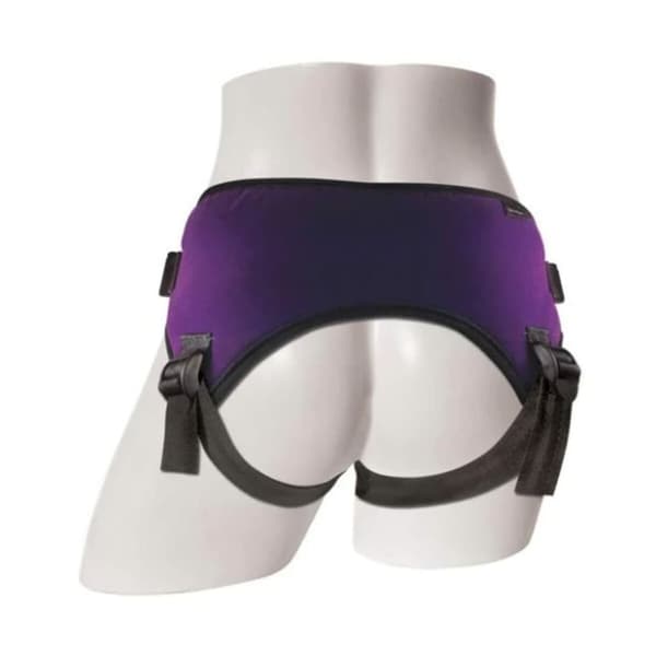 New Comers Strap Sportsheets Svart