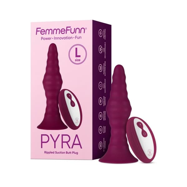 Analplugg FemmeFunn Pyra Fuchsia