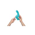 Miniatyrbild 10 av 11: Dubbelvibrator Dual Stimulation Vibe FemmeFunn Pirouette Turkos