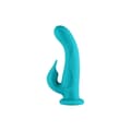 Miniatyrbild 1 av 11: Dubbelvibrator Dual Stimulation Vibe FemmeFunn Pirouette Turkos