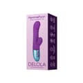 Miniatyrbild 7 av 11: Dubbelvibrator Dual Stimulation Vibe FemmeFunn Delola Purpur