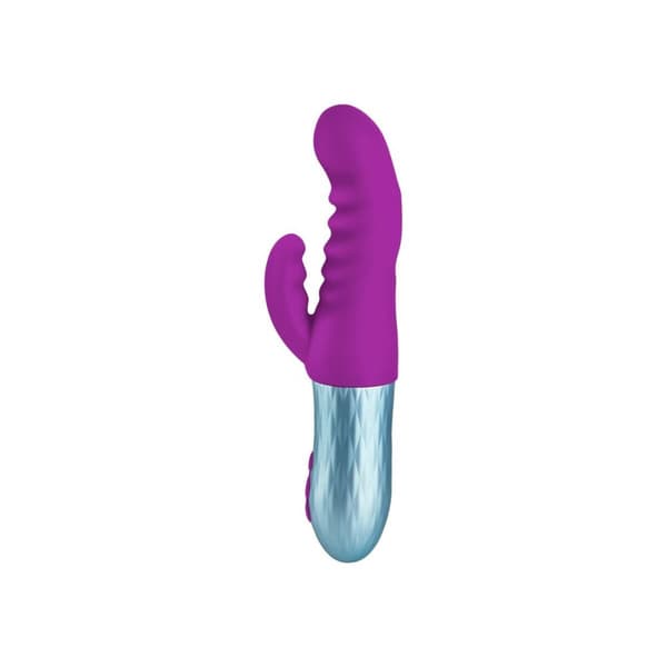 Dubbelvibrator Dual Stimulation Vibe FemmeFunn Essenza Purpur
