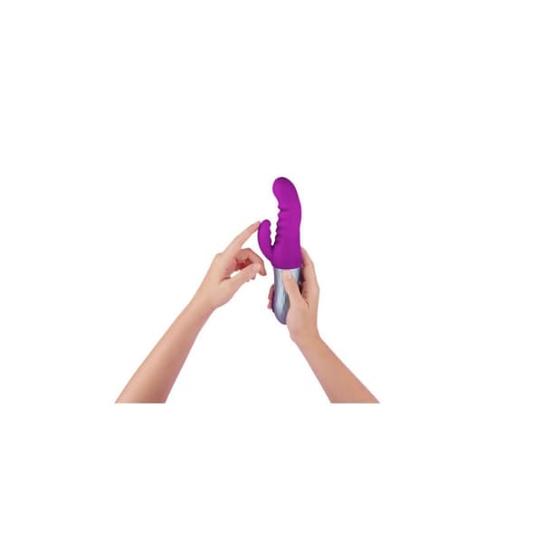 Dubbelvibrator Dual Stimulation Vibe FemmeFunn Essenza Purpur