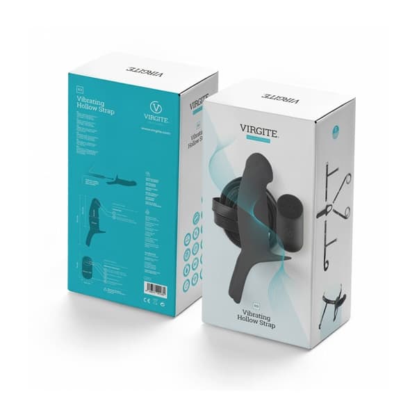 Strap-on dildo Virgite Svart S