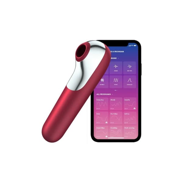 Sugstimulator för klitoris Satisfyer Dual Love Rosa