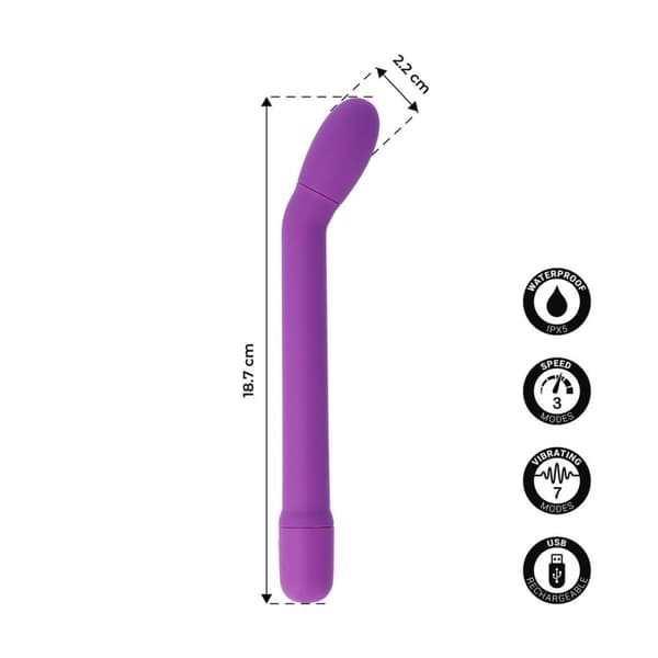 G-spotvibrator Virgite Violett