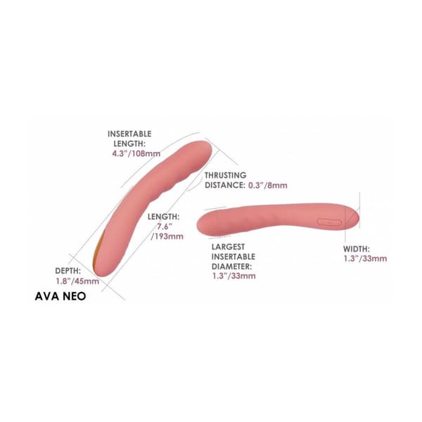G-spotvibrator Svakom Rosa Persika