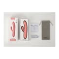 Miniatyrbild 11 av 11: Dubbelvibrator Dual Stimulation Vibe Svakom Rosa Persika