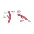 Miniatyrbild 4 av 11: Dubbelvibrator Dual Stimulation Vibe Svakom Lila
