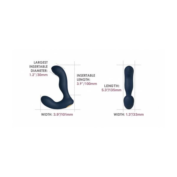 Anal plug Svakom Marineblå (10,8 cm)
