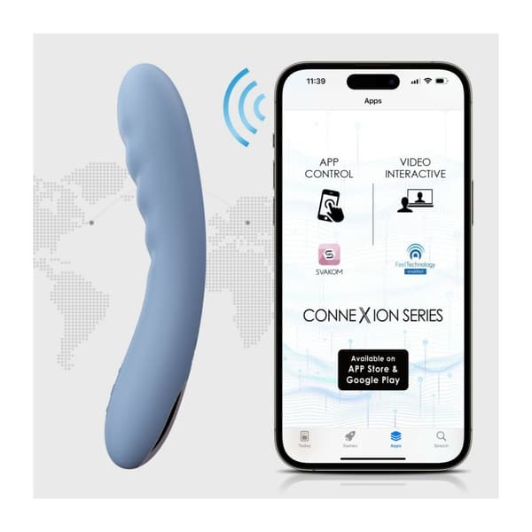 G-Punkt Vibrator Svakom Blå