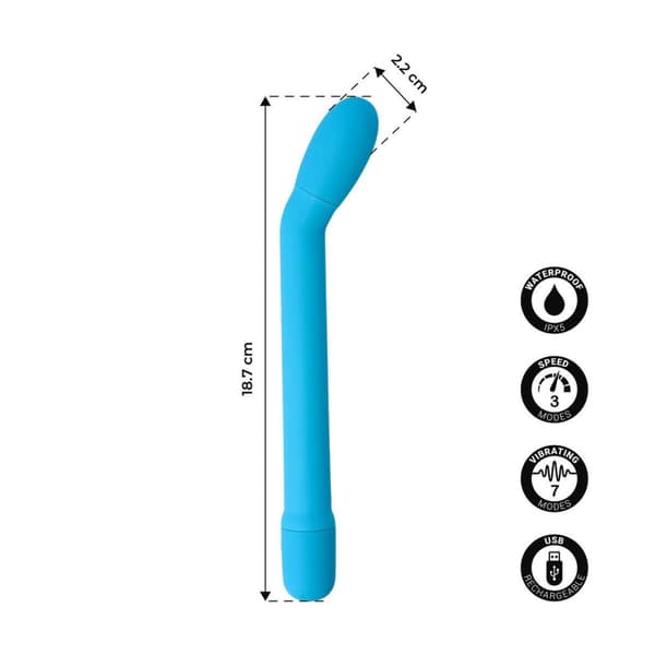 G-Punkt Vibrator Virgite Blå