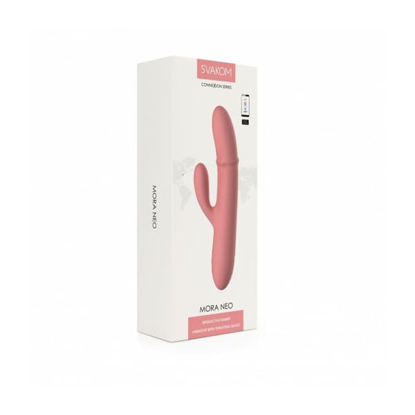 Dual Stimulation Vibe Svakom Pink Fersken