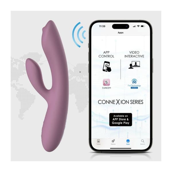 Dual Stimulation Vibe Svakom Pink
