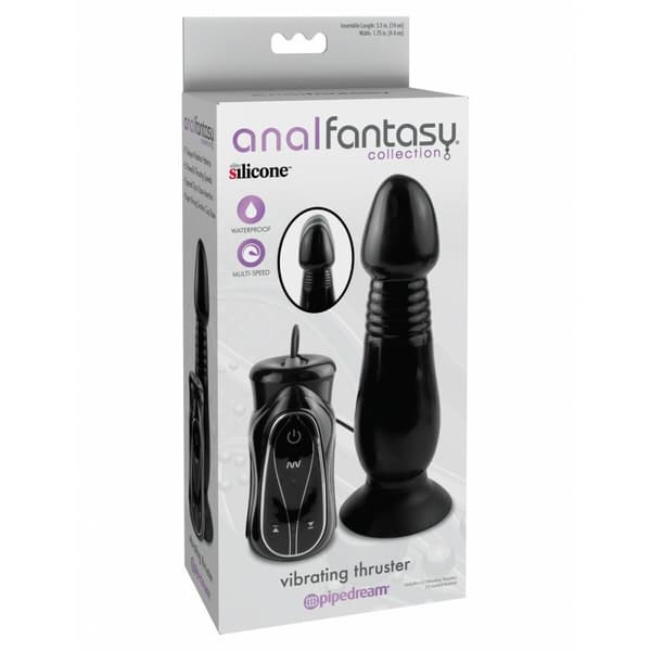 Analplugg Pipedream Svart (14,6 cm)