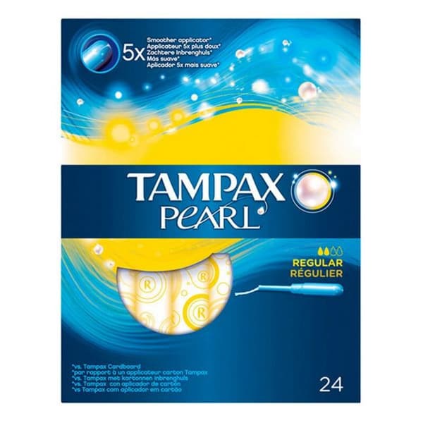 Pakke med tamponer Pearl Regular Tampax (24 uds)