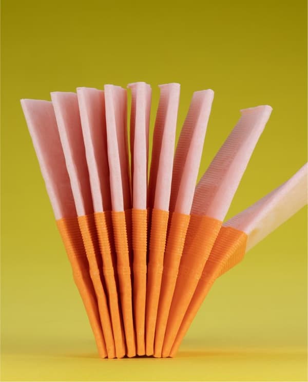 Renova Red label servietter orange 6x9stk