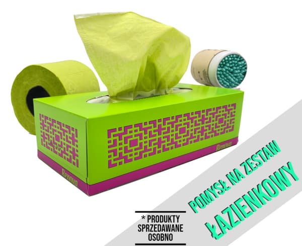Renova Aftagelige Tissues Grøn 80stk