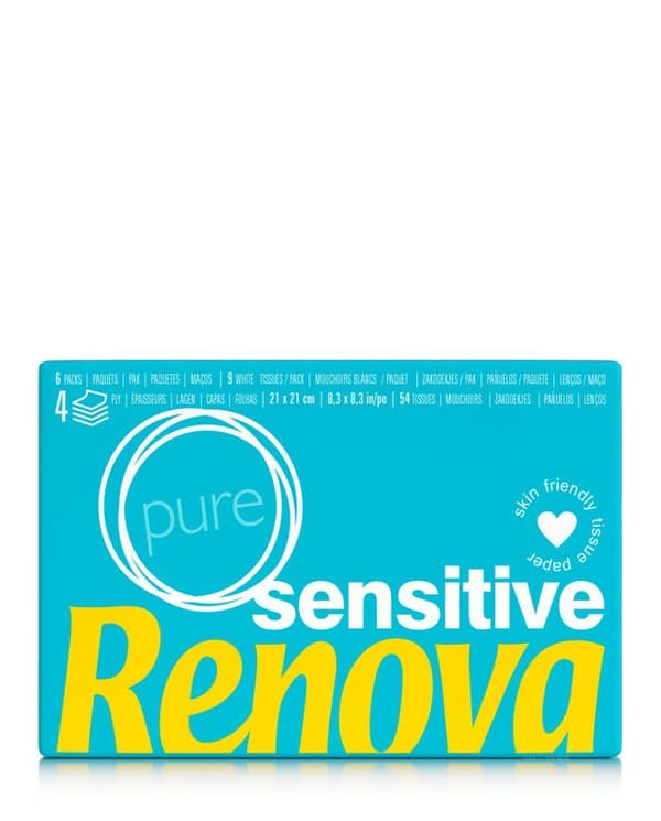 Renova Pure servietter 6x9 stk