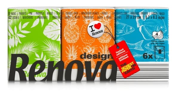 Renova Nature Pocket Wipes 6x7