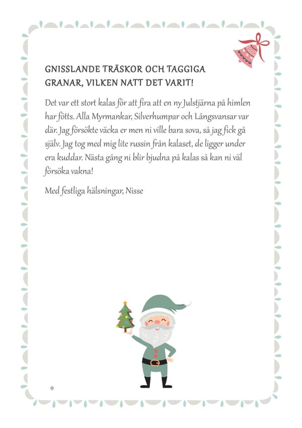 Nissebrev Julkalender År 1 - Syskon (flera barn)