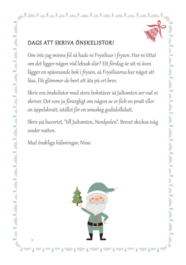 Nissebrev Julkalender År 2 - Standard (ett barn)