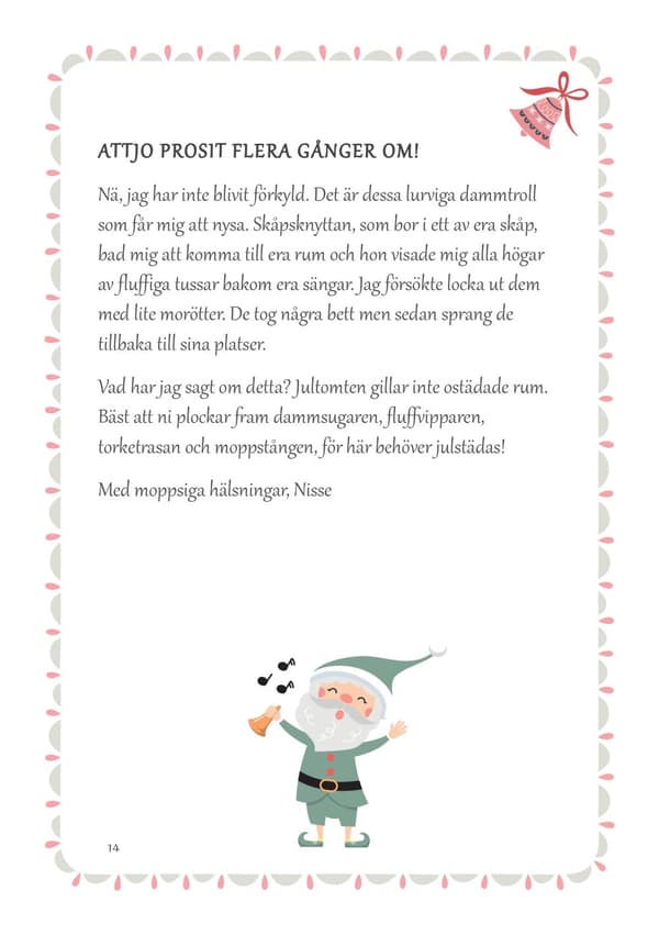 Nissebrev Julkalender År 2 - Standard (ett barn)