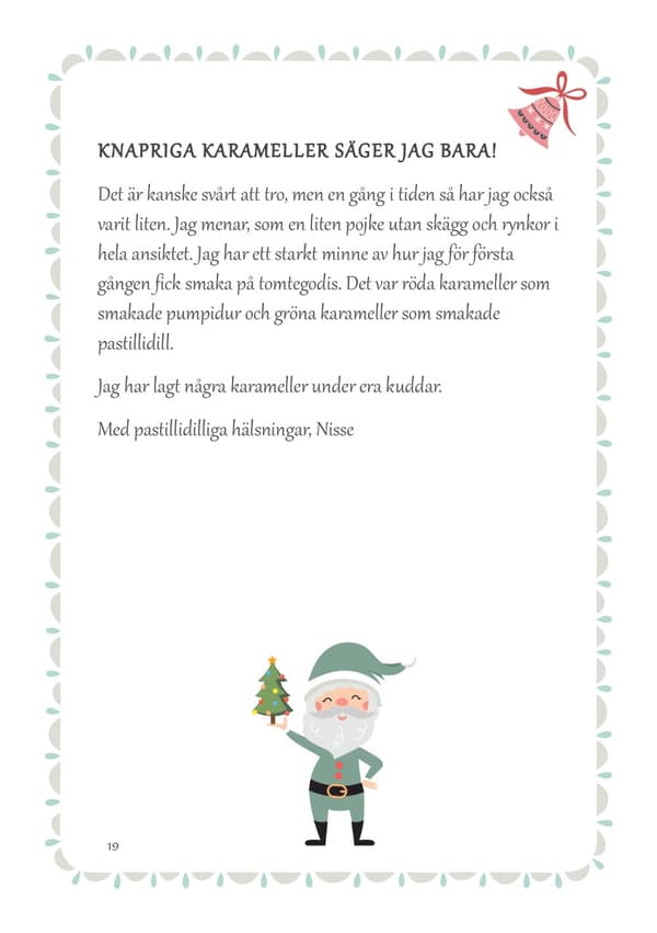 Nissebrev Julkalender År 2 - Standard (ett barn)