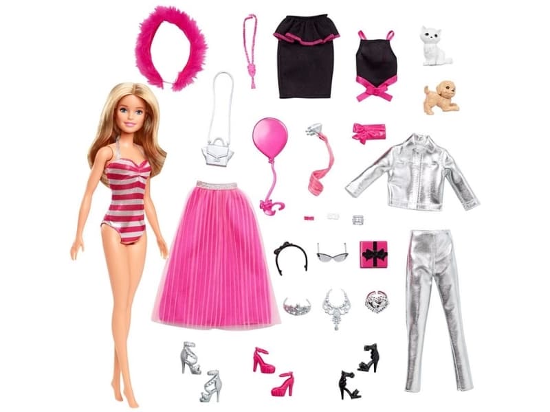 Barbie GFF61, Låda, Fristående, Multifärg, 24 dörr/dörrar