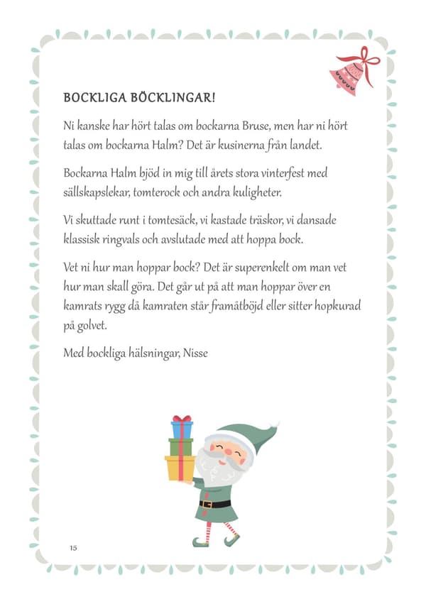 Nissebrev Julkalender År 3 - Syskon (flera barn)