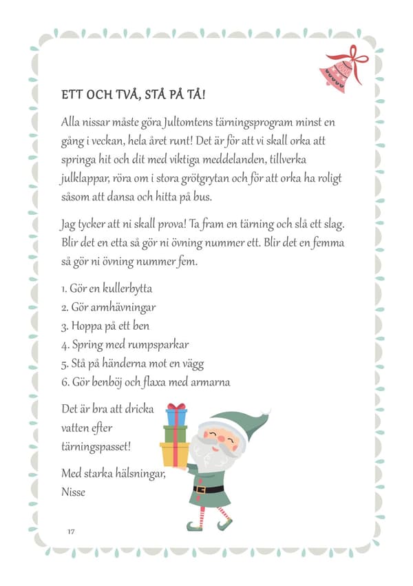 Nissebrev Julkalender År 3 - Syskon (flera barn)