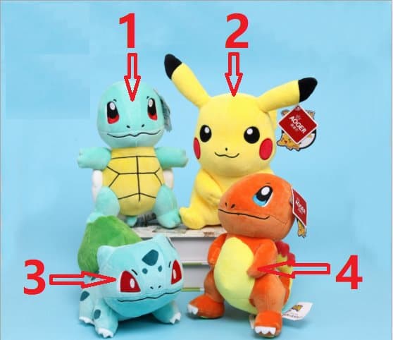 Pokemon bløde dyr - 26 CM