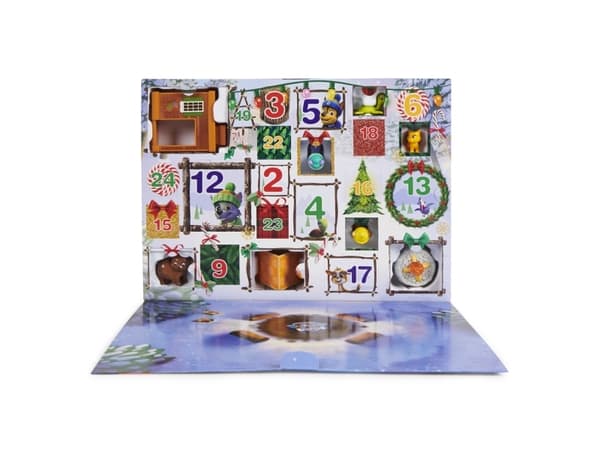 PAW PATROL Julekalender - 24 låger