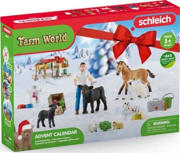 Schleich Farm World Adventskalender - 24 dörrar